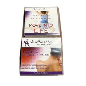 Anat Baniel Method DVDs Move in to Life (sealed) & A Vital Life